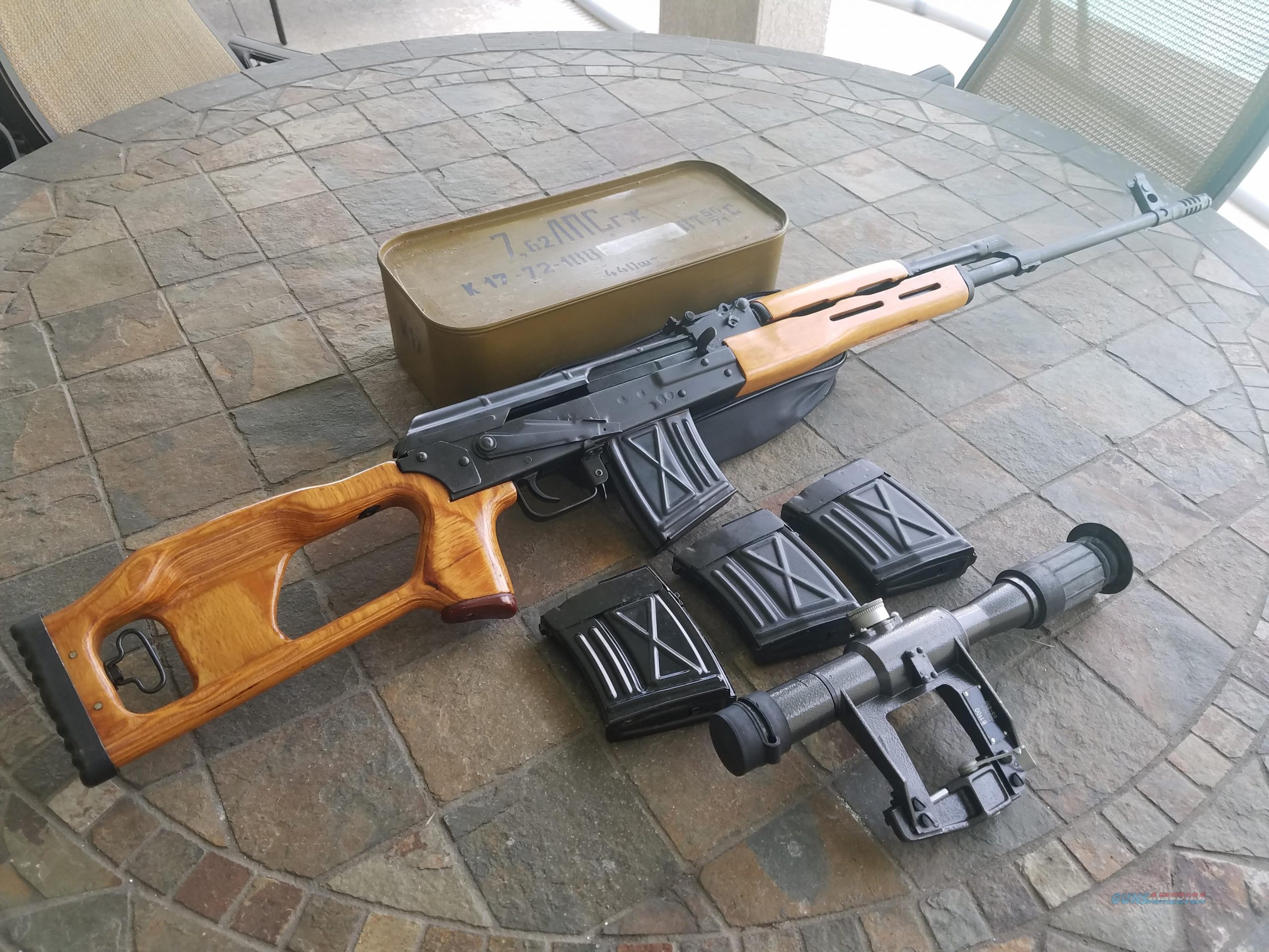 7.62 54 mm Sniper Rifle