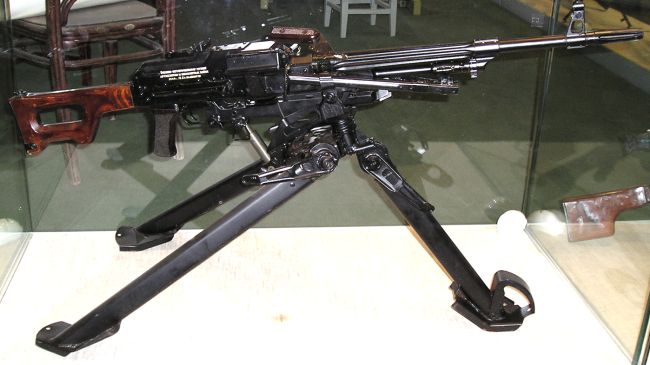 7.62 54 mm PKT Machine Gun